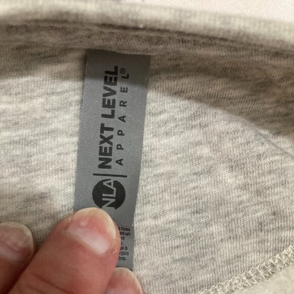 Be The Light Heather Gray Sweatshirt - Picture 5 of 6